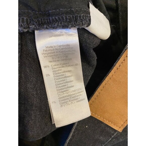 Madewell 28 The Perfect Vintage Flare Jean Sherborn Wash Black Wide Leg GUC - Picture 11 of 12